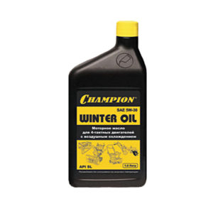Масло для 4-тактное CHAMPION SAE 5W30 1 л- 952811