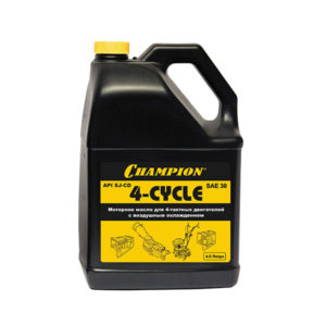 Масло для 4-тактное CHAMPION SAE30 4 л- 952821